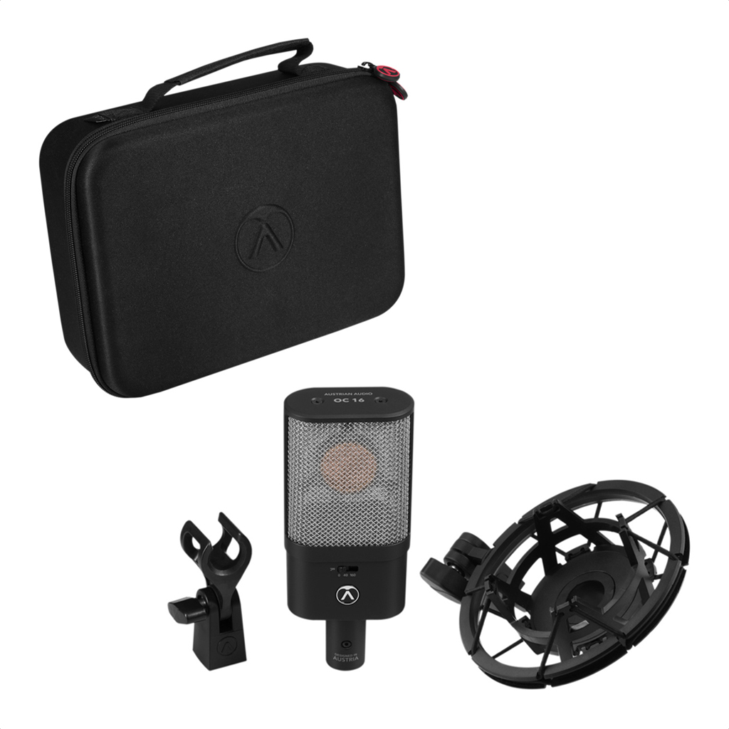 Austrian Audio OC16 スタジオセット Microfone condensador cardioide Austrian Audio OC16 Studio Set